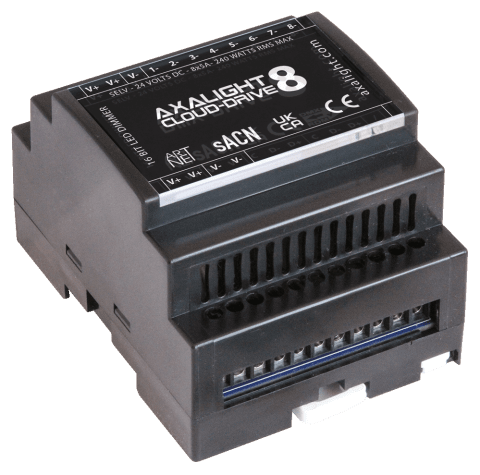 8 Channel Led Module New Cloud-Drive & DMX-Drive 8 Channel LED dimmers : AXALIGHT