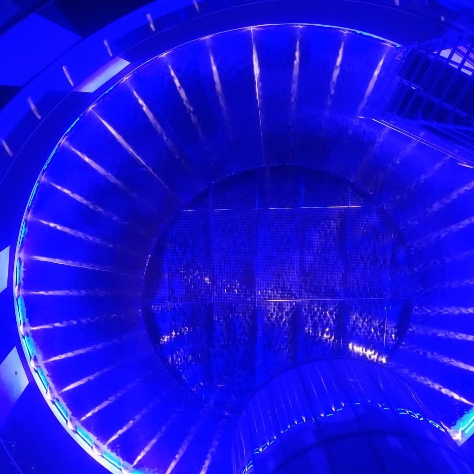 AXALIGHT HEXI PinStar ceiling blue